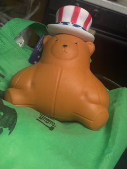Squishy patriotic bear
