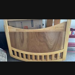 Full Size Wood Bed Frame