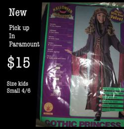 Gothic princess costume