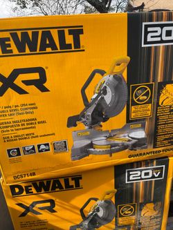 DeWalt XR 10” Double Bevel Miter Saw Cordless