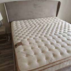 Great Deal! Saatva Organic Mattress!! Toaster Oven Stool Plants Lamp