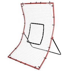 Franklin Sports Baseball Rebounders + Pitchback Nest - Pitch Return Trainer + Rebound Net with Attachable Pitching Target- All Angle Fielding Rebound