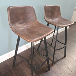 2 Bar Height Bar Stools