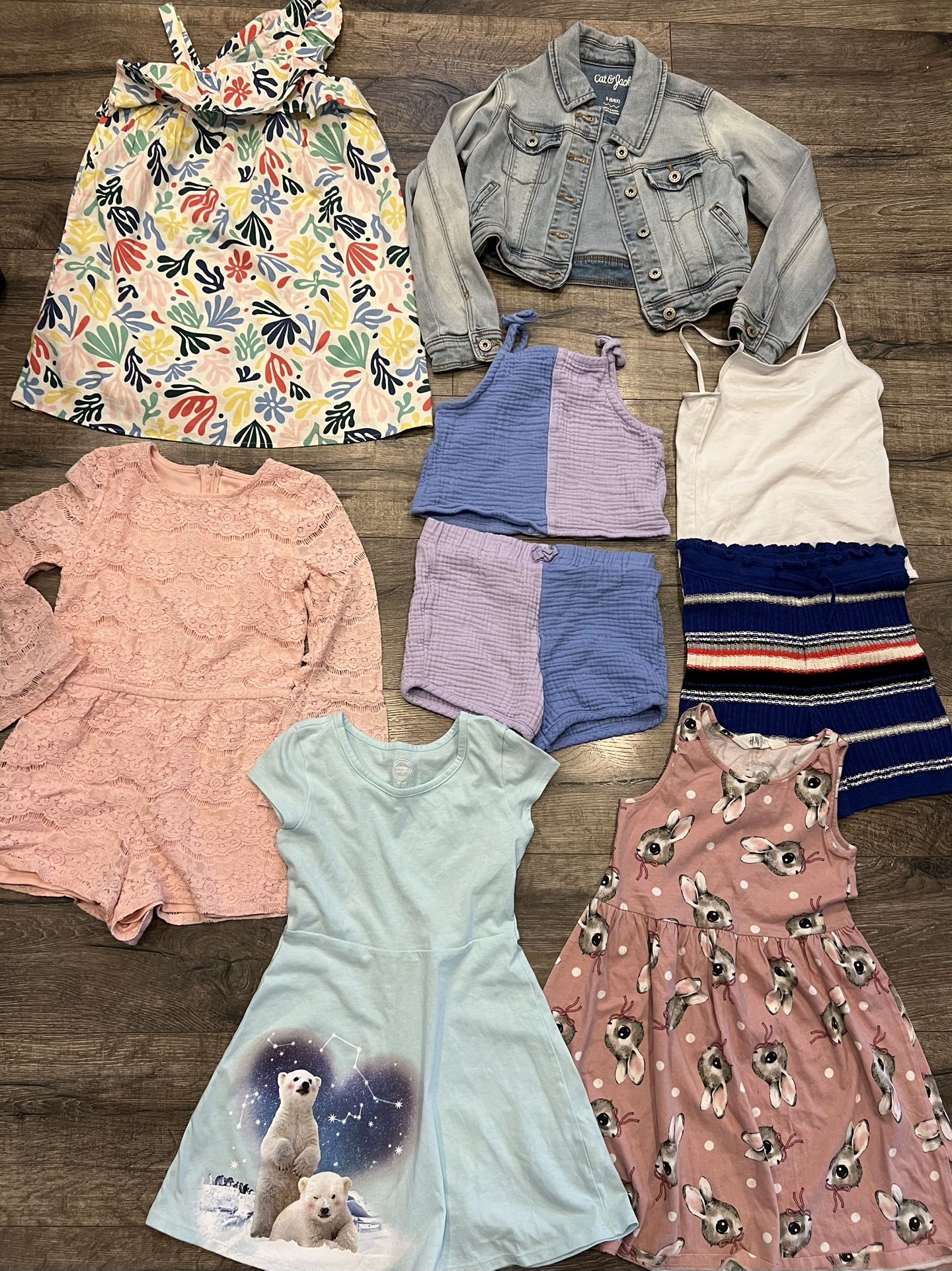 Girls Summer Clothing Size 6