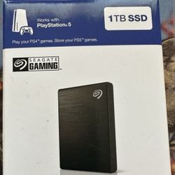 Seagate 1tb External SSD For Gaming Consoles Desktop Laptop And Mobile 