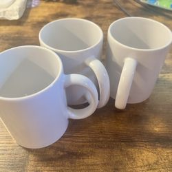 New White Mugs