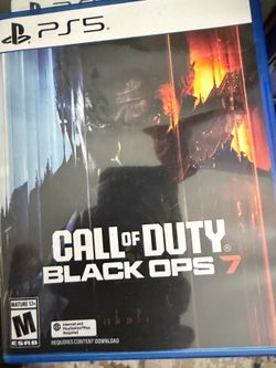 Call of duty black ops 7 PS5