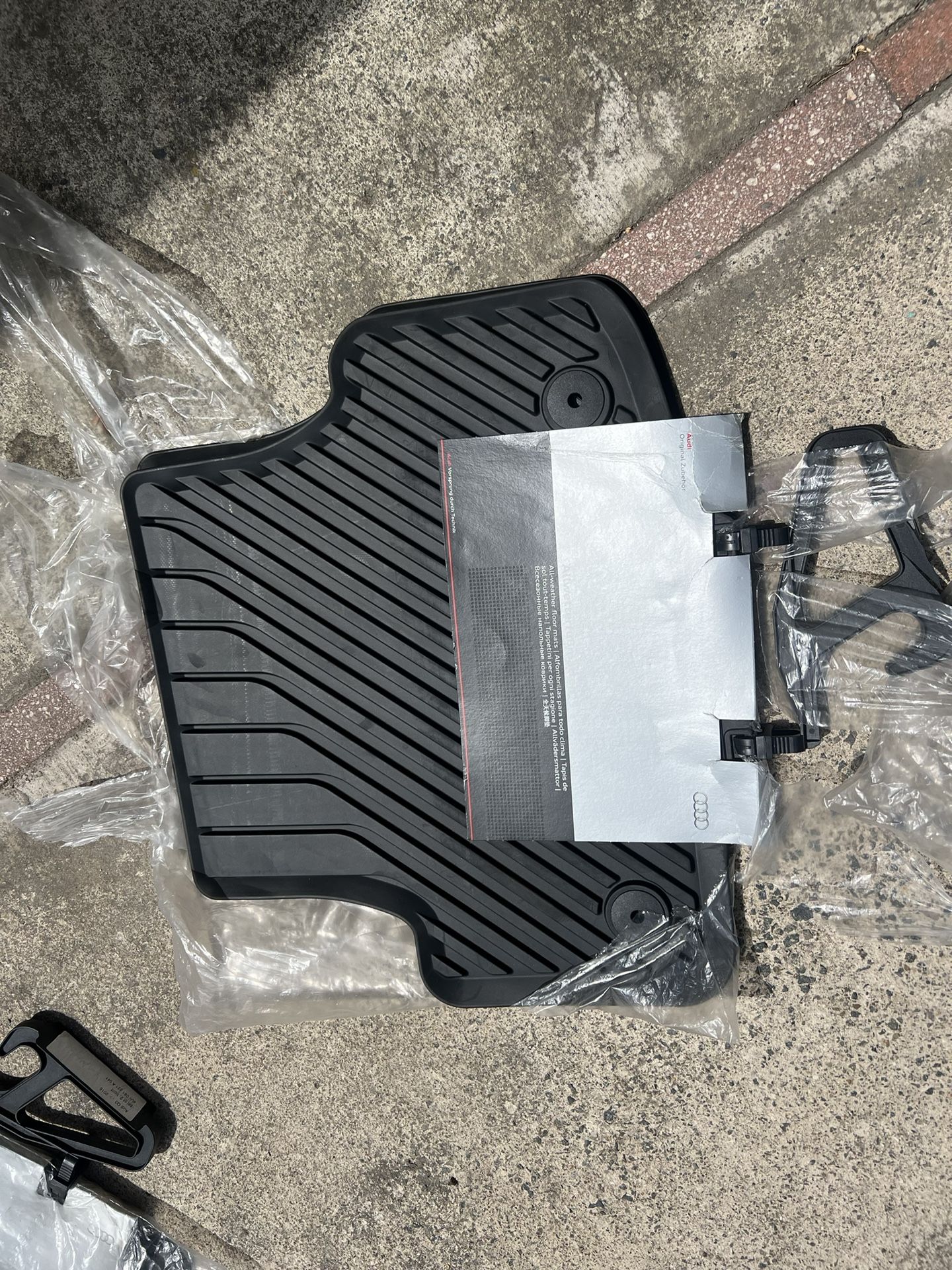 2016-2021 Audi A3 Rear All Weather Mats OEM (NEW)