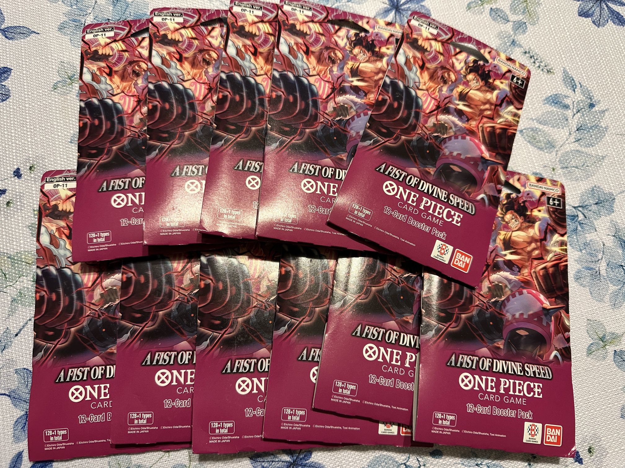 One Piece A Fist Of Divine Speed Booster Packs