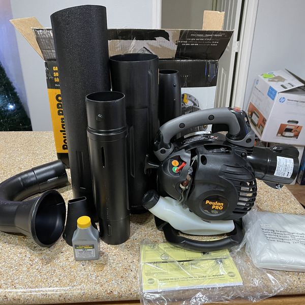 Poulan Pro PPBV25, 25cc 2Cycle Gas 450 CFM 230 MPH Handheld Leaf