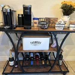 Coffee Bar/ Wine Rack 