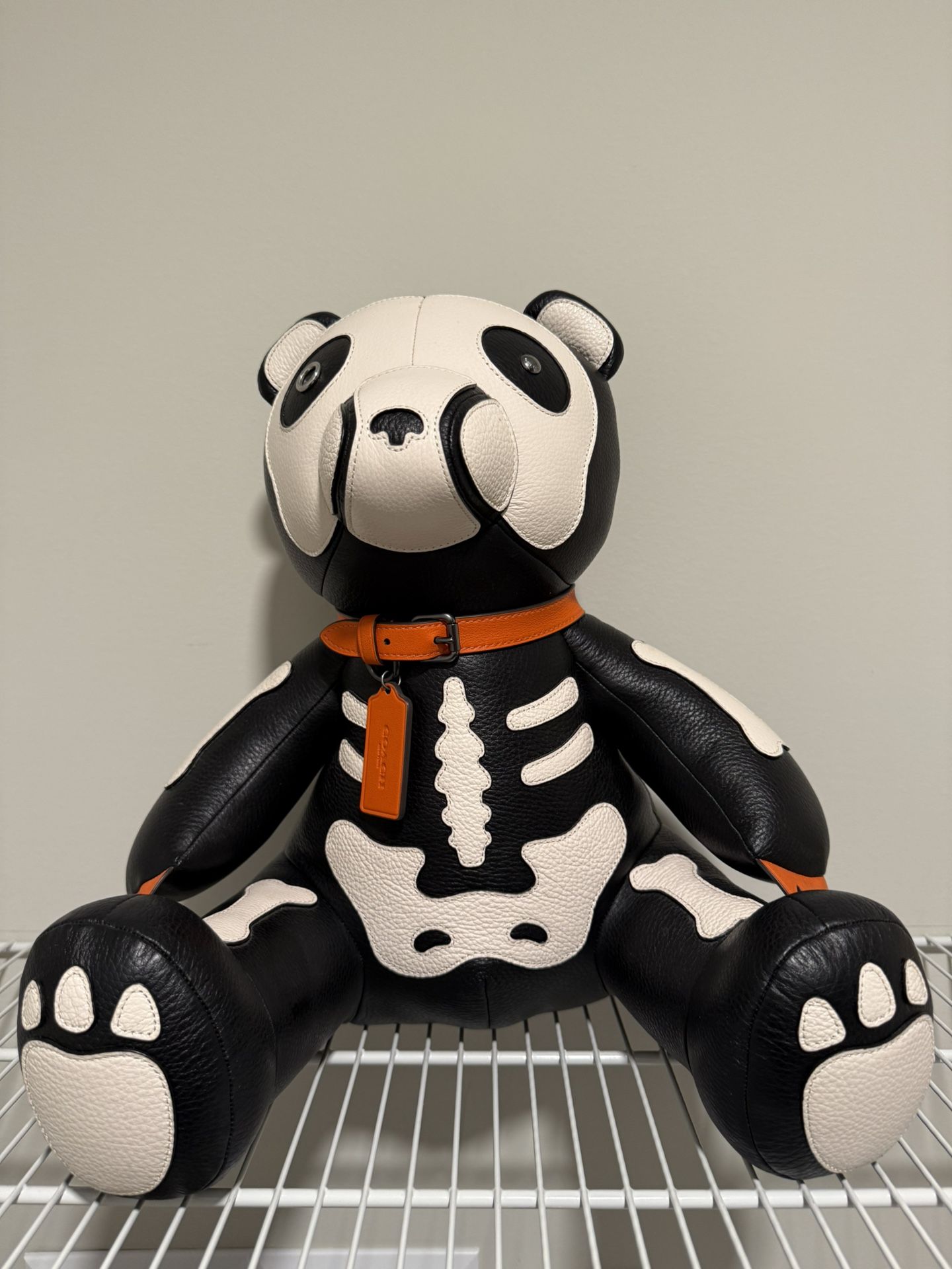 Coach Skeleton Leather Bear