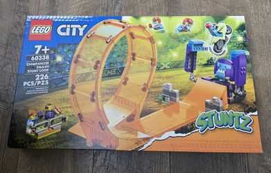 Lego City Stuntz Smashing Chimpanzee Stunt Loop 60338 Building Toy Set for Boys, Girls, and Kids Ages 7+ (226 Pieces)
