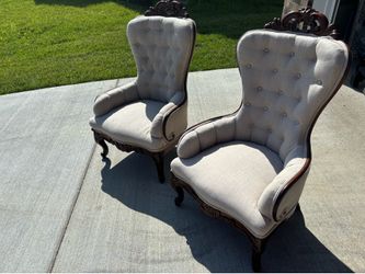 Slipper Chair pair