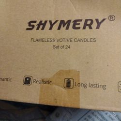 Shymery Flameless Votive Candles
