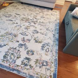 Sofa and rug