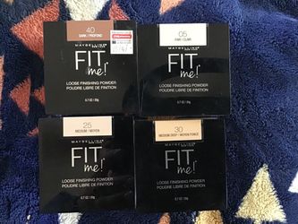 New Maybelline fit me loose finish powder