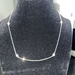 Banter 10K Solid Gold Pearl Necklace