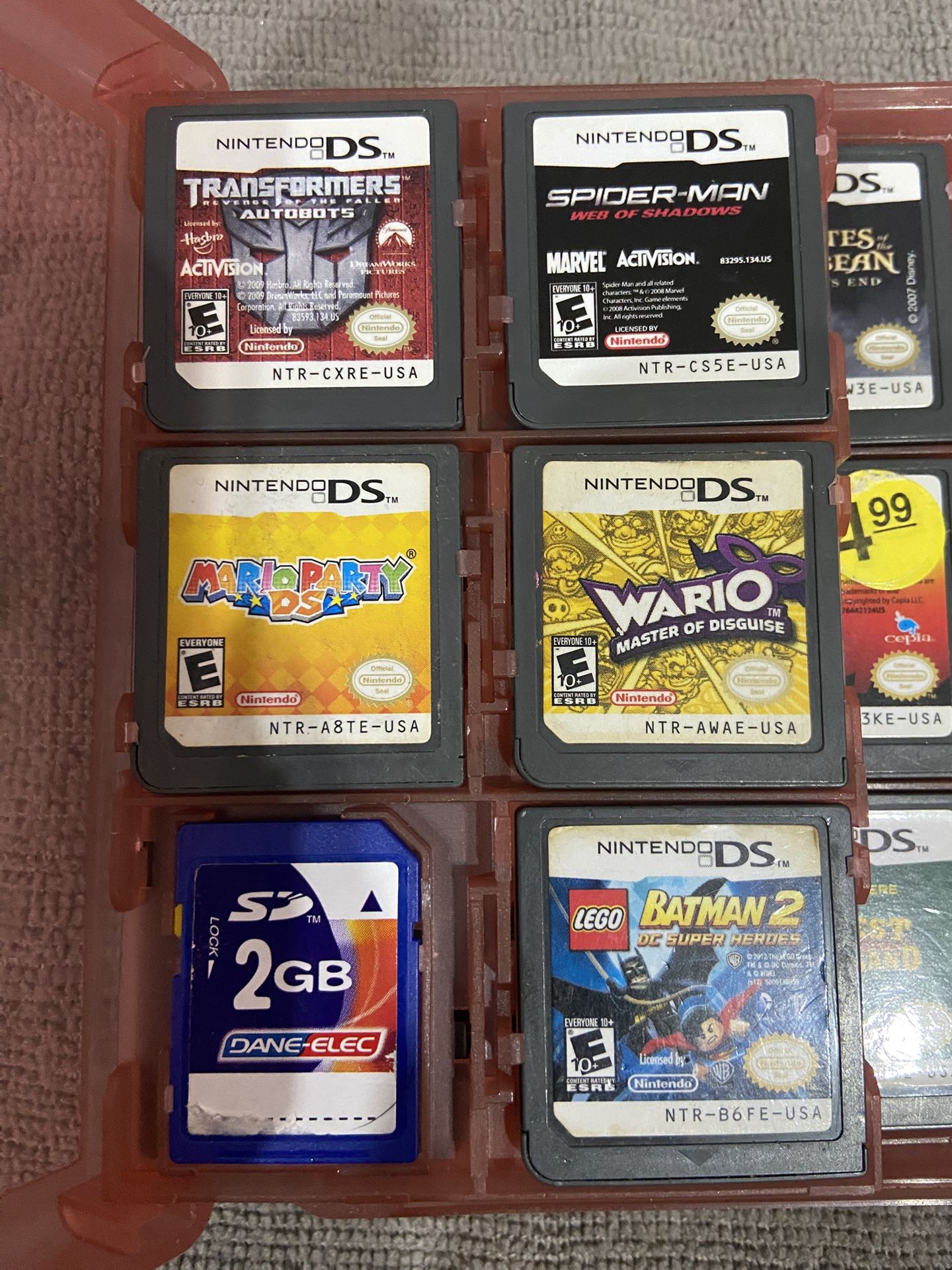 Ds Game Lot - All Working