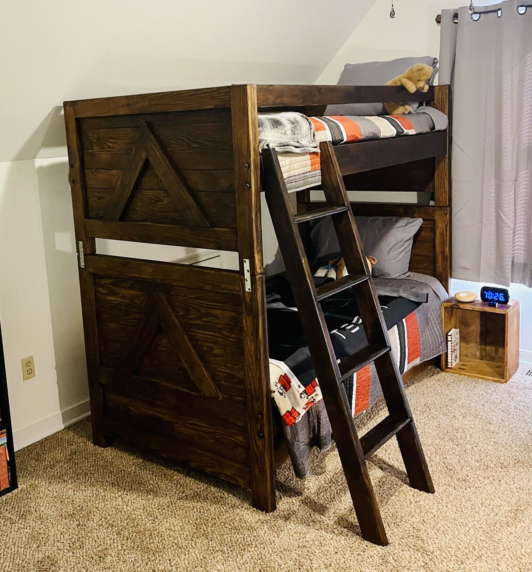 This End Up Bunk Beds Solid Wood Twin With Storage