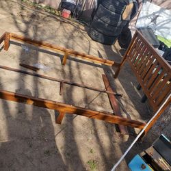 Bed Frame Full Size Wood