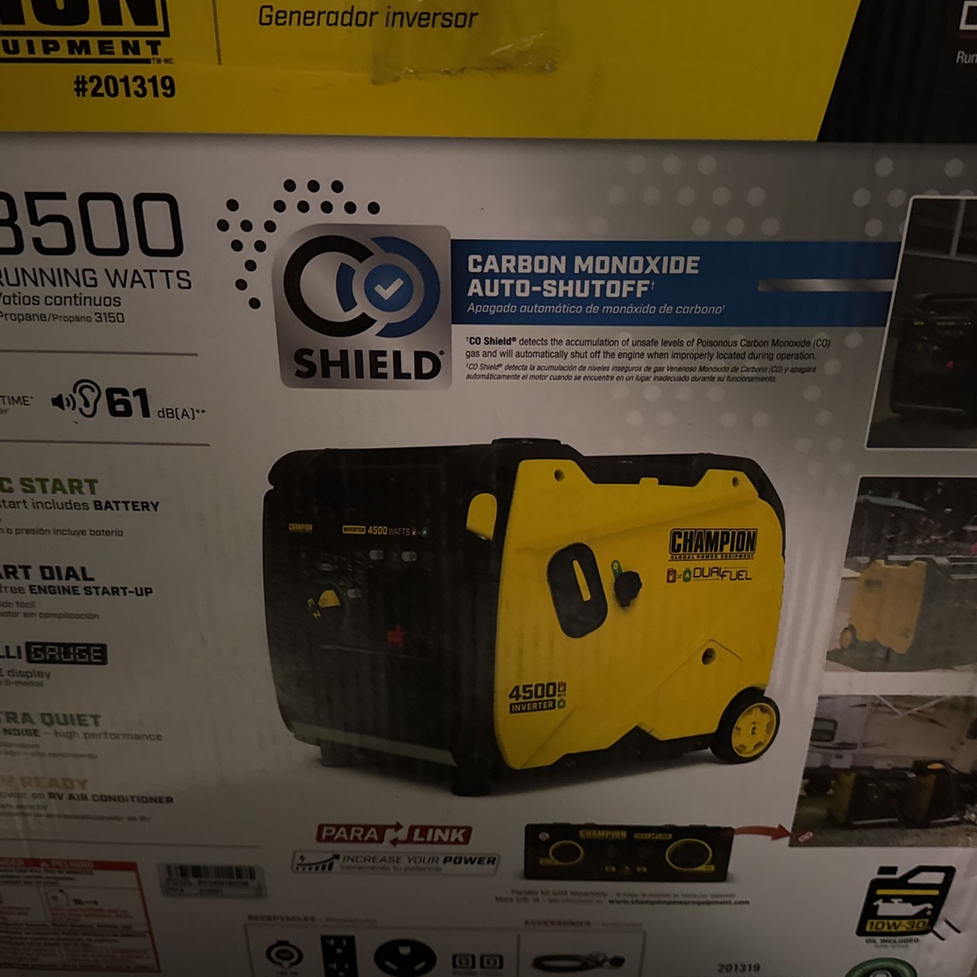 Champion Generator 4500 Starting Watts 