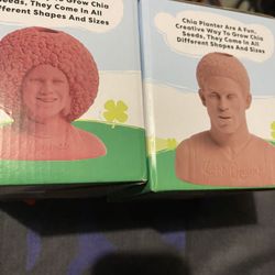 Kobe Bryant and Beyoncé Chia Planter