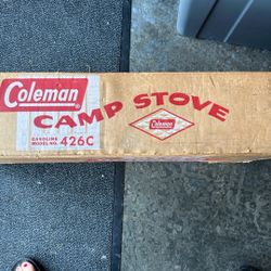 Coleman Triple Burner Camp Stove.