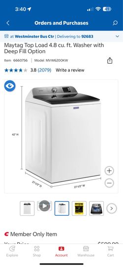Like new Maytag washer