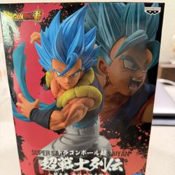 Authentic Super Saiyan God Super Saiyan Gogeta Chosenshi Retsuden Statue Figure