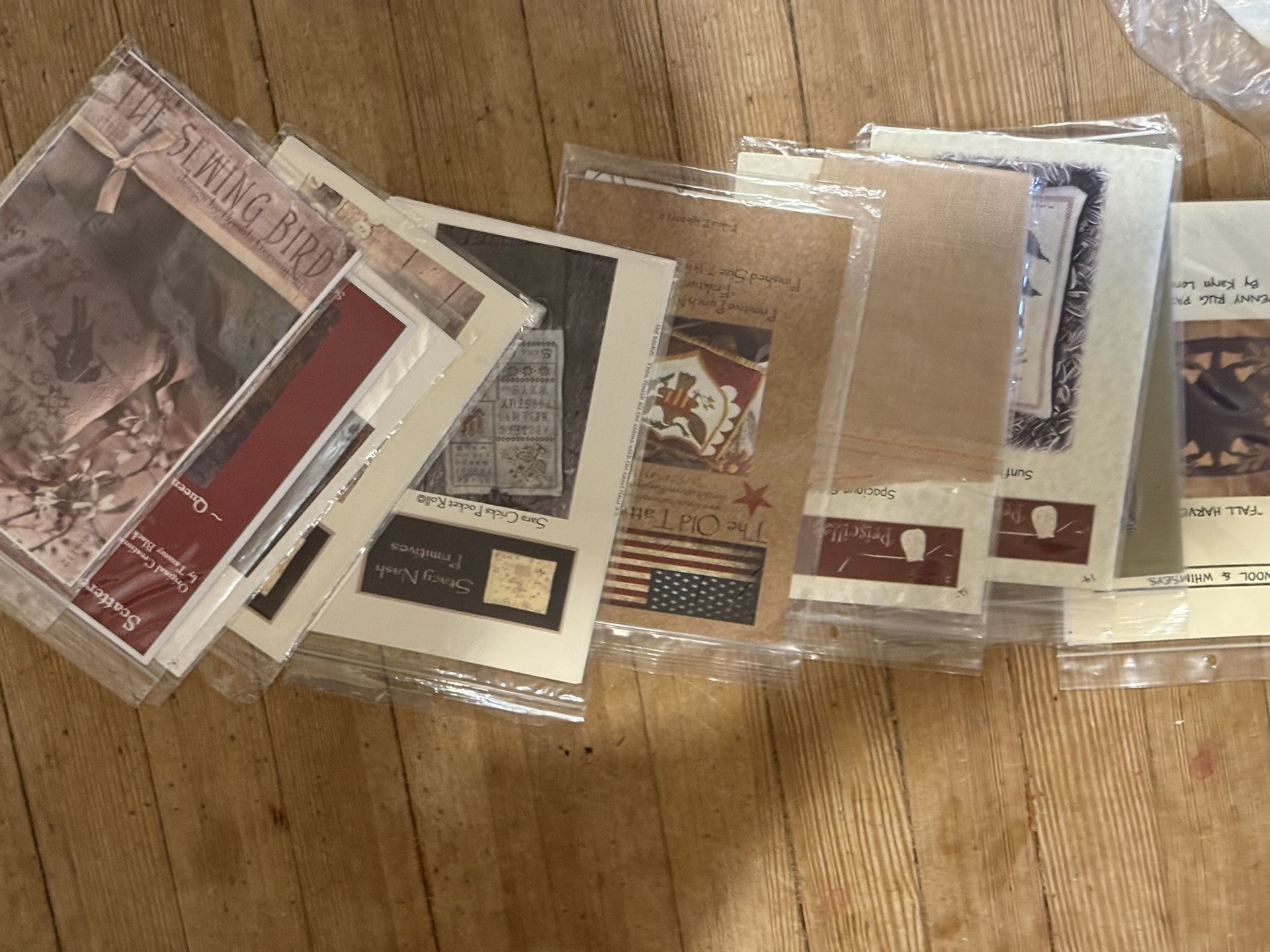 10 Embroidery stitch Kits