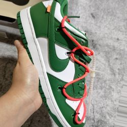 Nike Dunk Low Off White Pine Green 42