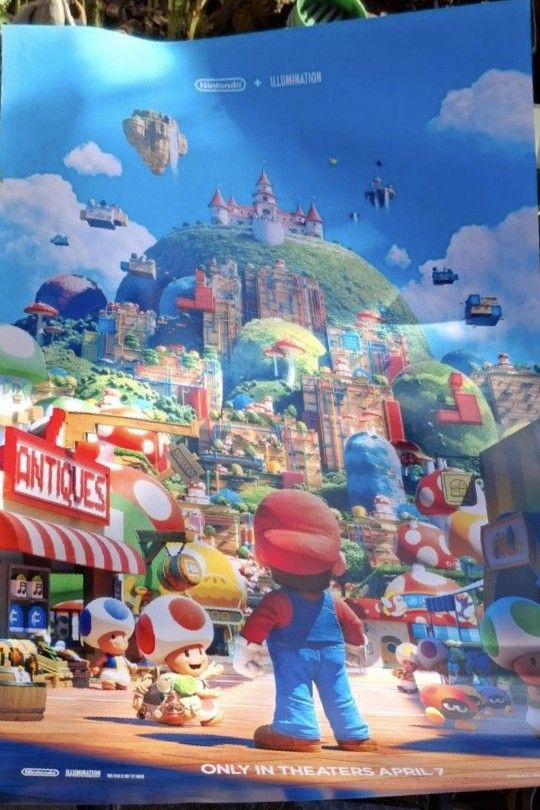 Mario Movie Poster ***2 for 15