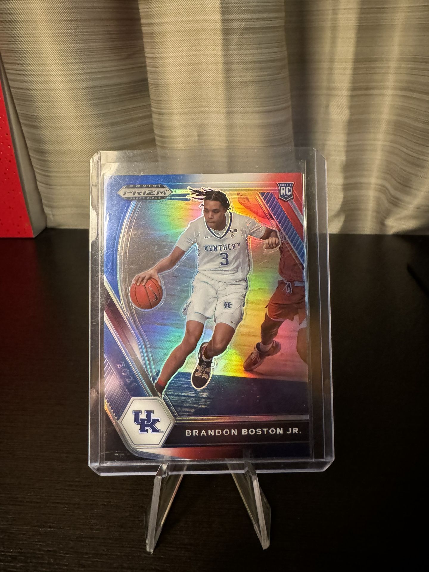 Brandon Boston JR Rookie Red White and Blue Prizm