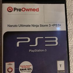 Naruto Ultimate Ninja Storm 3 (PS3)