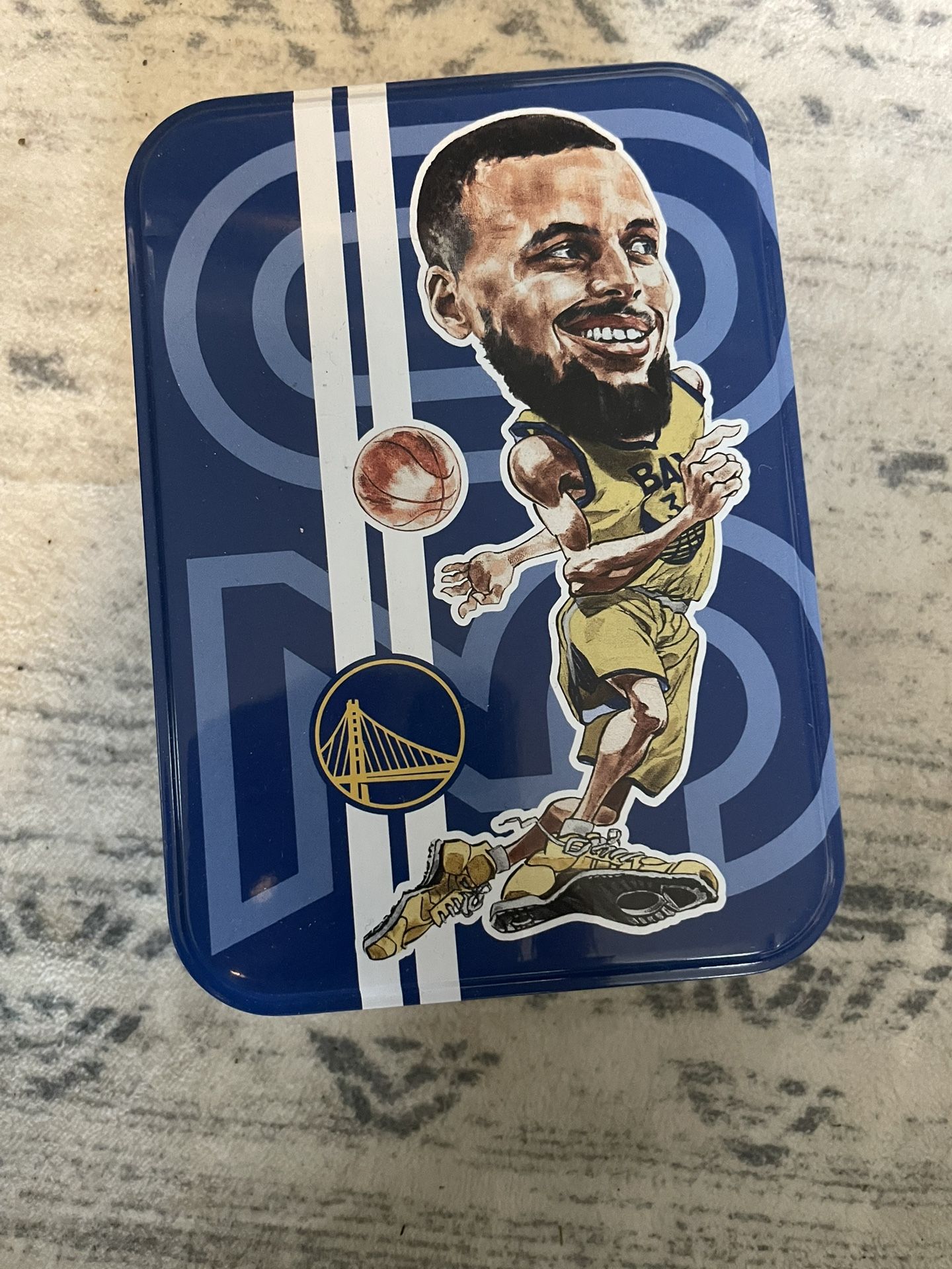 Steph Curry Collector Card Tin