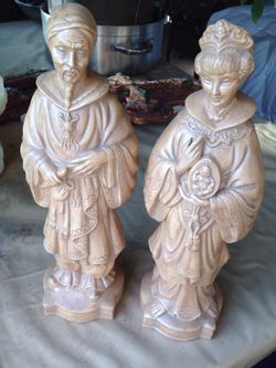 Pair of Spiritual Statues