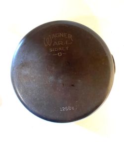Beautifully Restored Vintage Wagner Ware 1268B Sidney O Dutch Oven no Bale Handle