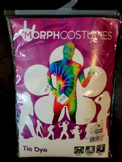 TIE DYE ADULT HALLOWEEN 🎃 COSTUME