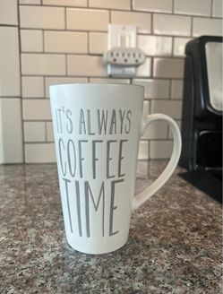 ‘It’s Always Coffee Time’ Matte Mug