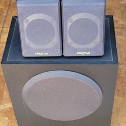 Creative PC speakers with Subwoofer