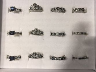 Fashion rings different sizes