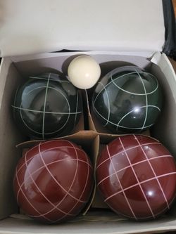 Bocce Ball Set with Pallino