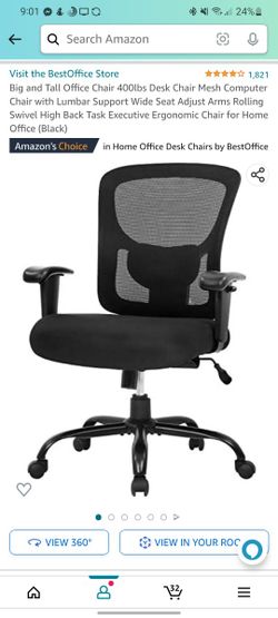 BestOffice Ergonomic Office Chair Desk Chair Mesh Computer Chair