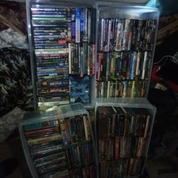 300+DvDs With Some Blue Ray
