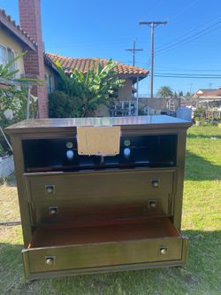 Tv stand with drawers