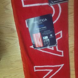 Brand New Nautica Beach Towel