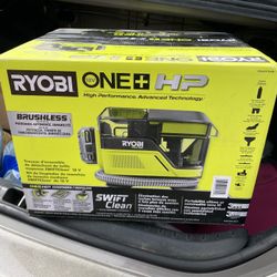 ONE+ HP 18V Cordless SWIFTClean Mid Size Spot and Carpet Cleaner Kit with 4.0 Ah Battery and Charger