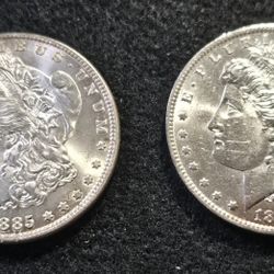 1885/1885 O Moorgan Dollar