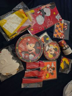Mickey mouse decorations